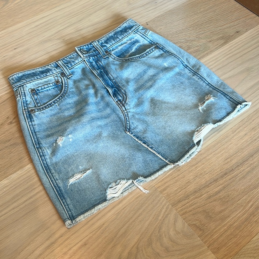 Girls denim skirt size 14